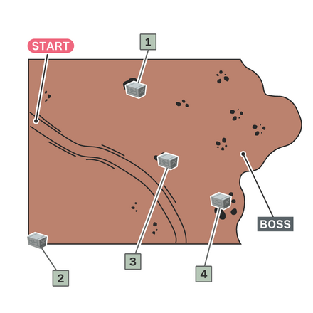 謎のメール その3のマップ