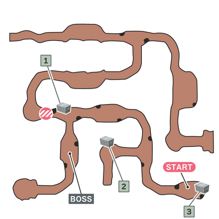 お宝情報 その3のマップ