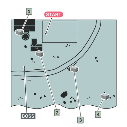 謎のメール その1のマップ