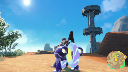 南3番エリア物見塔