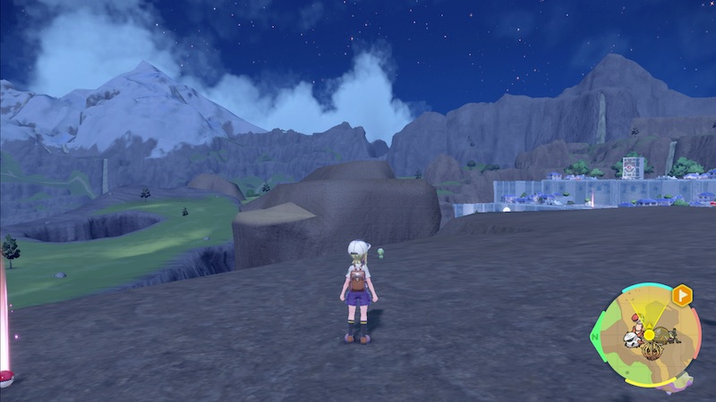 カメラを中央に向ける