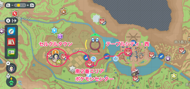 セルクルジム(虫ジム)の行き方