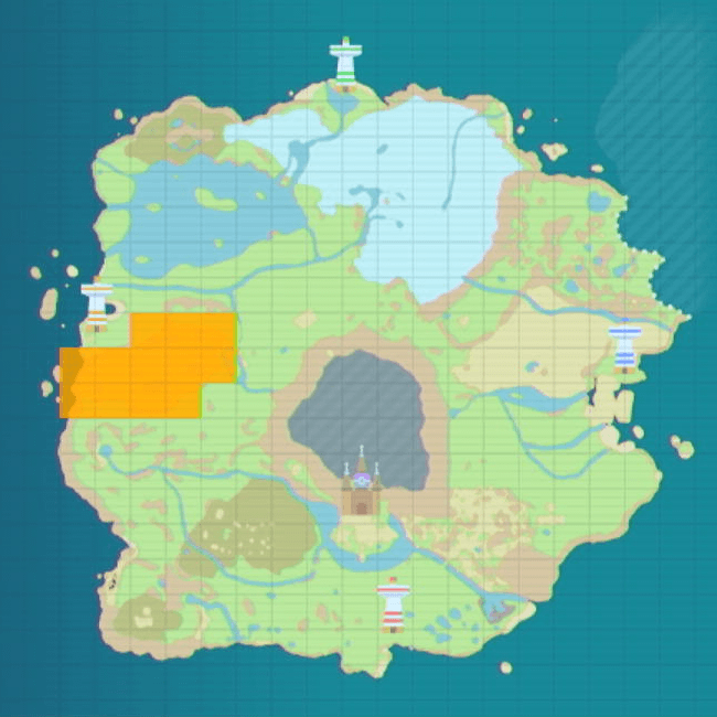 メラルバの生息地