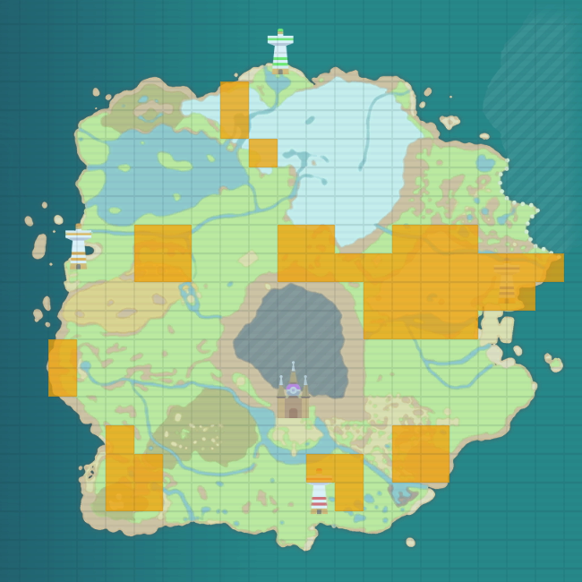 タツベイの生息地