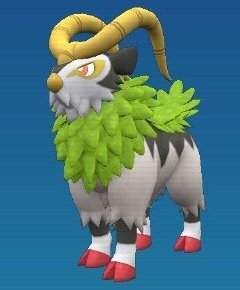 ゴーゴートの色違いの見た目