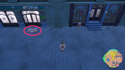 入店できる店の前にあるマット