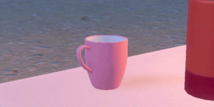 ピンクカップ