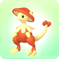 キノガッサの色違いの見た目