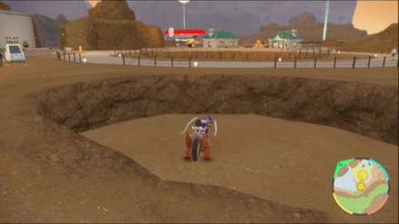 ゴツゴツメットの場所