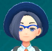 ハーフリムグラス(ブルー)画像