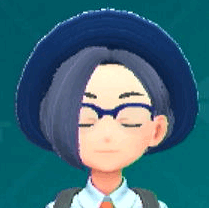 ハーフリムグラス(ネイビー)画像