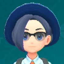 ハーフリムサングラス(ブラック)画像