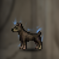 犬(こげ茶)