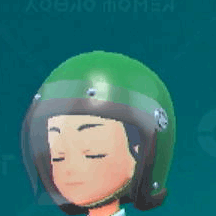 ジェットヘルメット(グリーン)画像