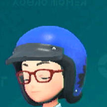 レトロジェットヘルメット(ブルー)画像