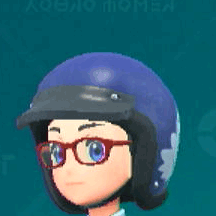 レトロジェットヘルメット(ネイビー)画像