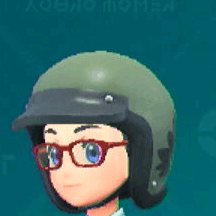 レトロジェットヘルメット(カーキ)画像