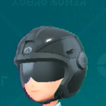 レーシングヘルメット(ブラック)画像