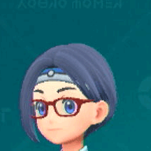 ヘアバンド(ブルー×ホワイト)画像