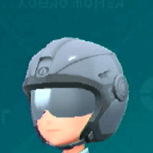 レーシングヘルメット(グレー)画像