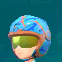 レーシングヘルメット(C)画像