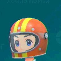 フルフェイスヘルメット(オレンジ)画像