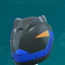 エクスレッグヘルメット(ブラック)画像