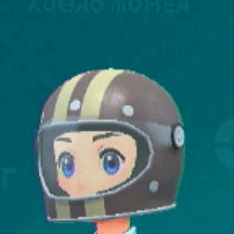 フルフェイスヘルメット(ブラウン)画像