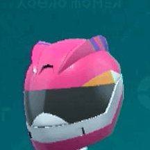 エクスレッグヘルメット(ピンク)画像