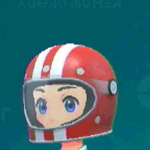 フルフェイスヘルメット(レッド)画像