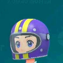 フルフェイスヘルメット(パープル)画像