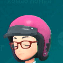 レトロジェットヘルメット(ピンク)画像