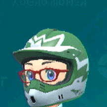 オフロードヘルメット(グリーン)画像