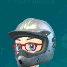 オフロードヘルメット(レインボーA)画像