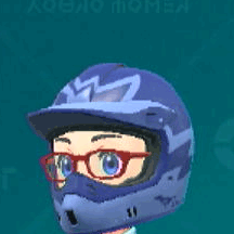 オフロードヘルメット(ネイビー)画像