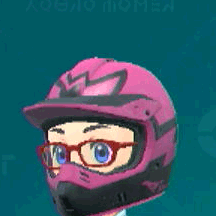 オフロードヘルメット(ピンク)画像