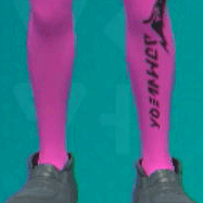 スポーツタイツ(ネオンピンク)画像