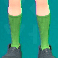 スポーツハイソックス(ネオングリーン)画像