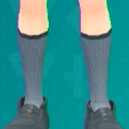 ハイソックス(グレー)画像