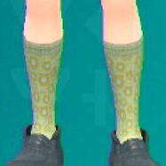 はながらハイソックス(イエロー)画像