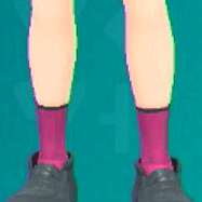 クルーソックス(ピンク)画像