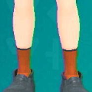 クルーソックス(オレンジ)画像