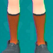 ハイソックス(オレンジ)画像