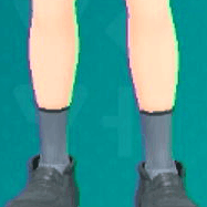 クルーソックス(グレー)画像