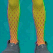 スポーツタイツ(イエロー)画像