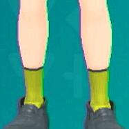 クルーソックス(イエロー)画像