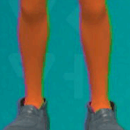 タイツ(オレンジ)画像