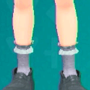 フリルクルーソックス(ピンク)画像