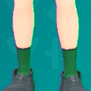 クルーソックス(グリーン)画像