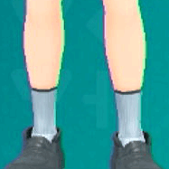 クルーソックス(ホワイト)画像